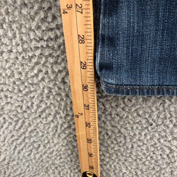 Adriano Goldschmied Jeans Womens 28R The Club Blue Flared Leg Medium Wash Denim* - Picture 12 of 14